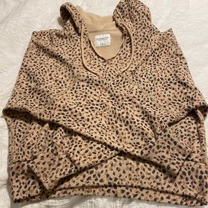 Abercrombie & Fitch cropped hoodie